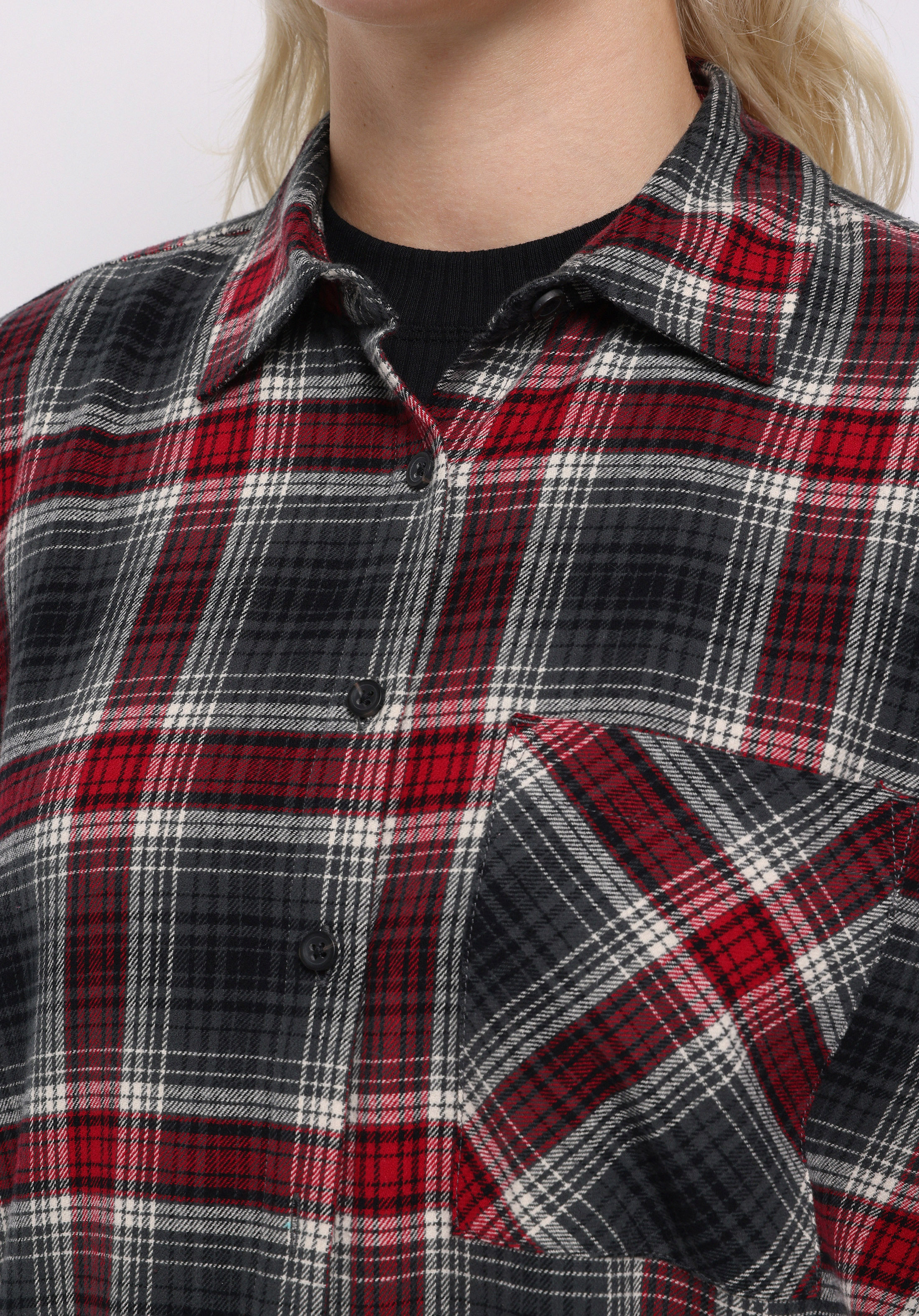 اعرض التفاصيل لـ بوردو للنساء قميص  كم طويل