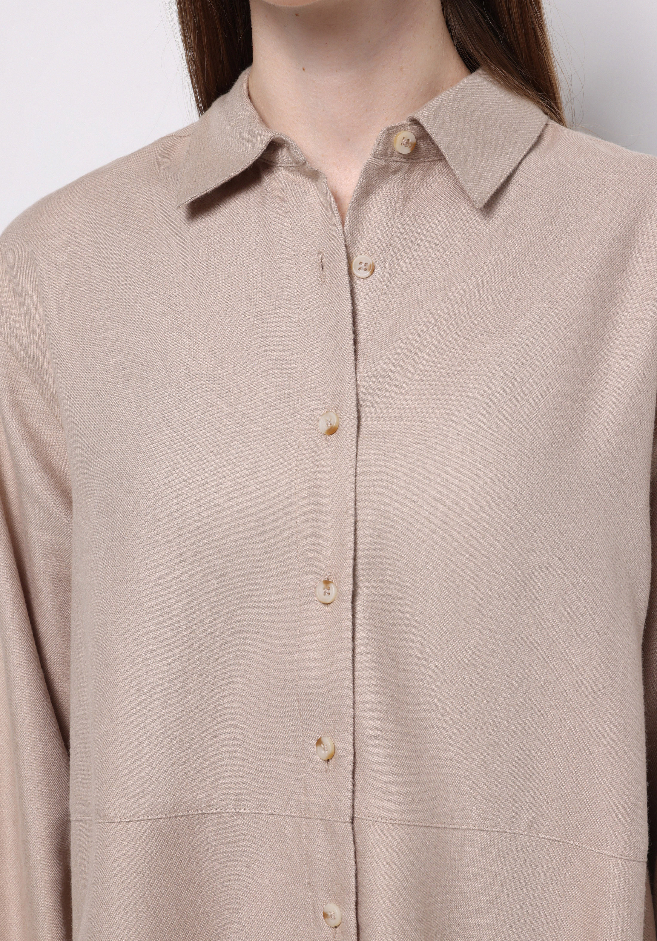 اعرض التفاصيل لـ بيج للنساء قميص  كم طويل