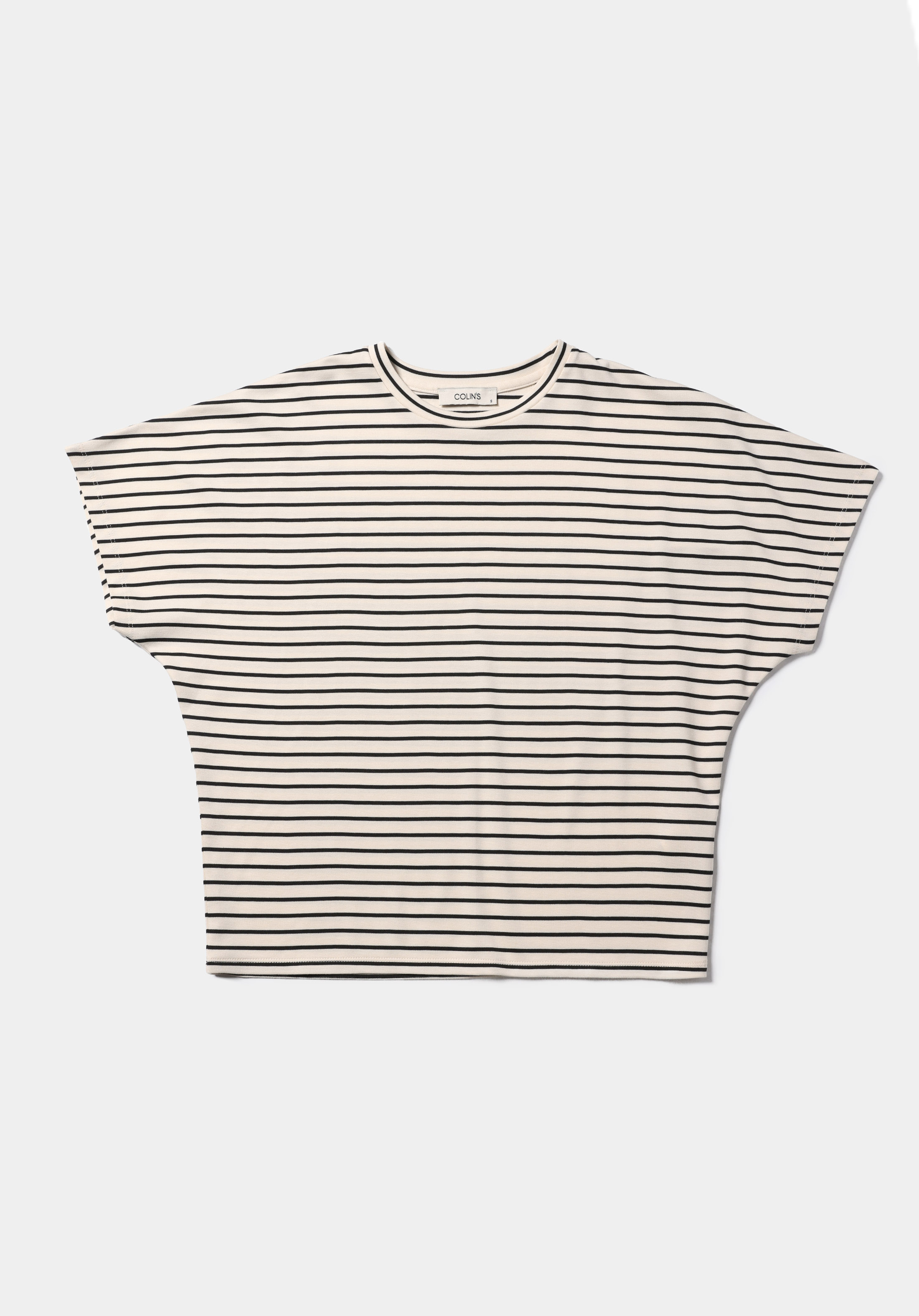 اعرض التفاصيل لـ بيج فاتح للنساء بلوزة كم قصير