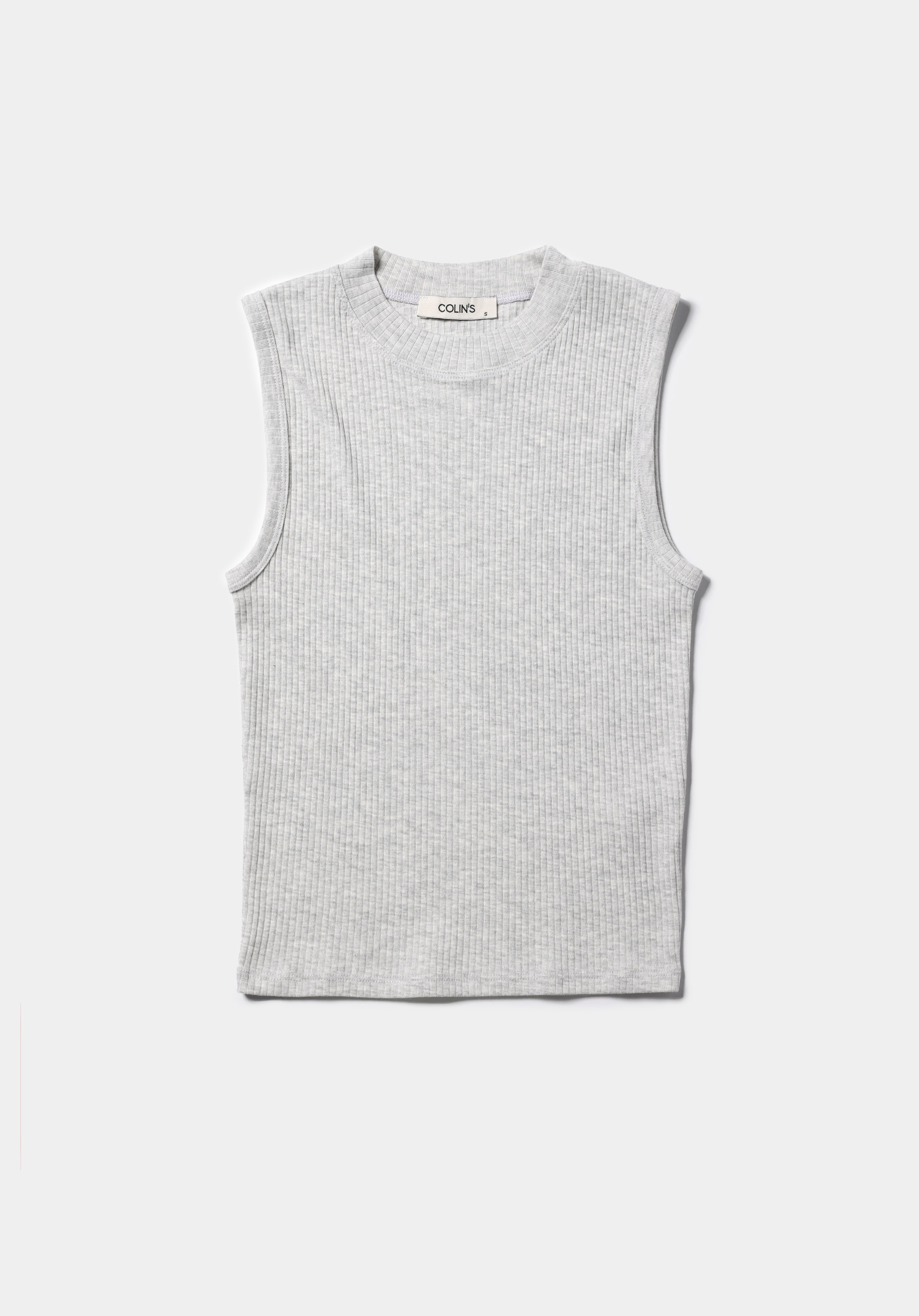 اعرض التفاصيل لـ سليم فيت بلوزة نسائية رمادية بدون أكمام