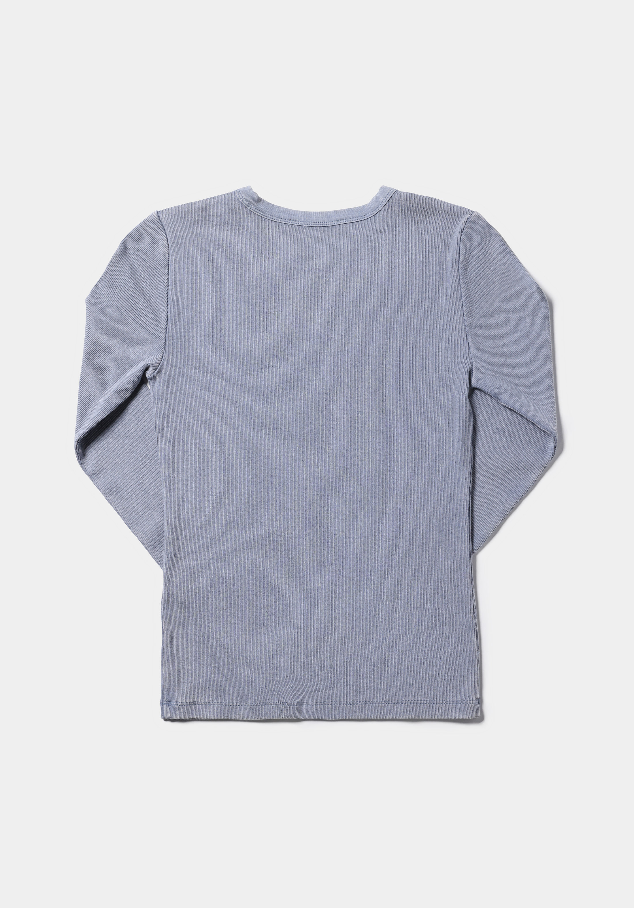 اعرض التفاصيل لـ أزرق للنساء تي شيرت كم طويل