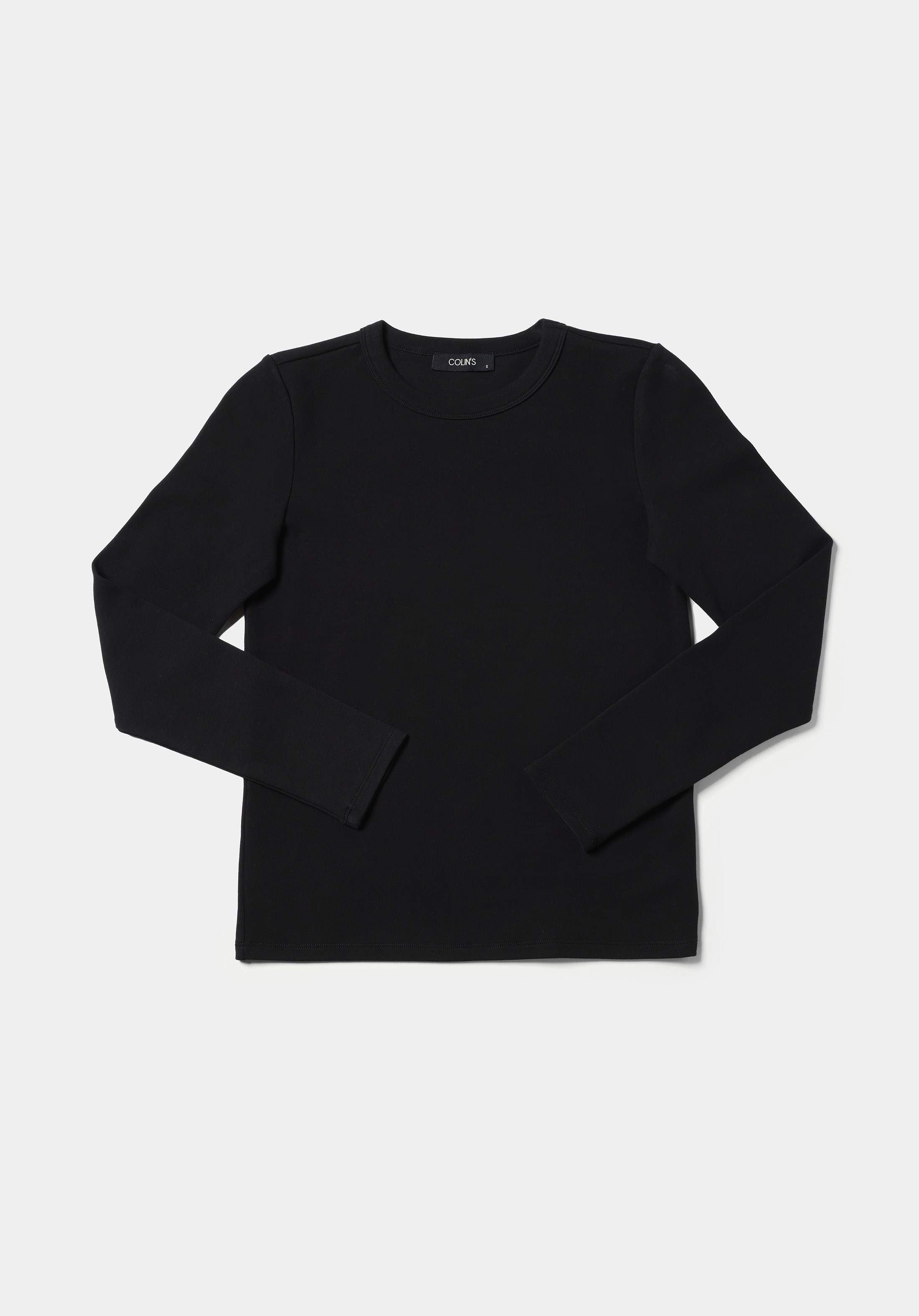 اعرض التفاصيل لـ أسود للنساء تي شيرت كم طويل