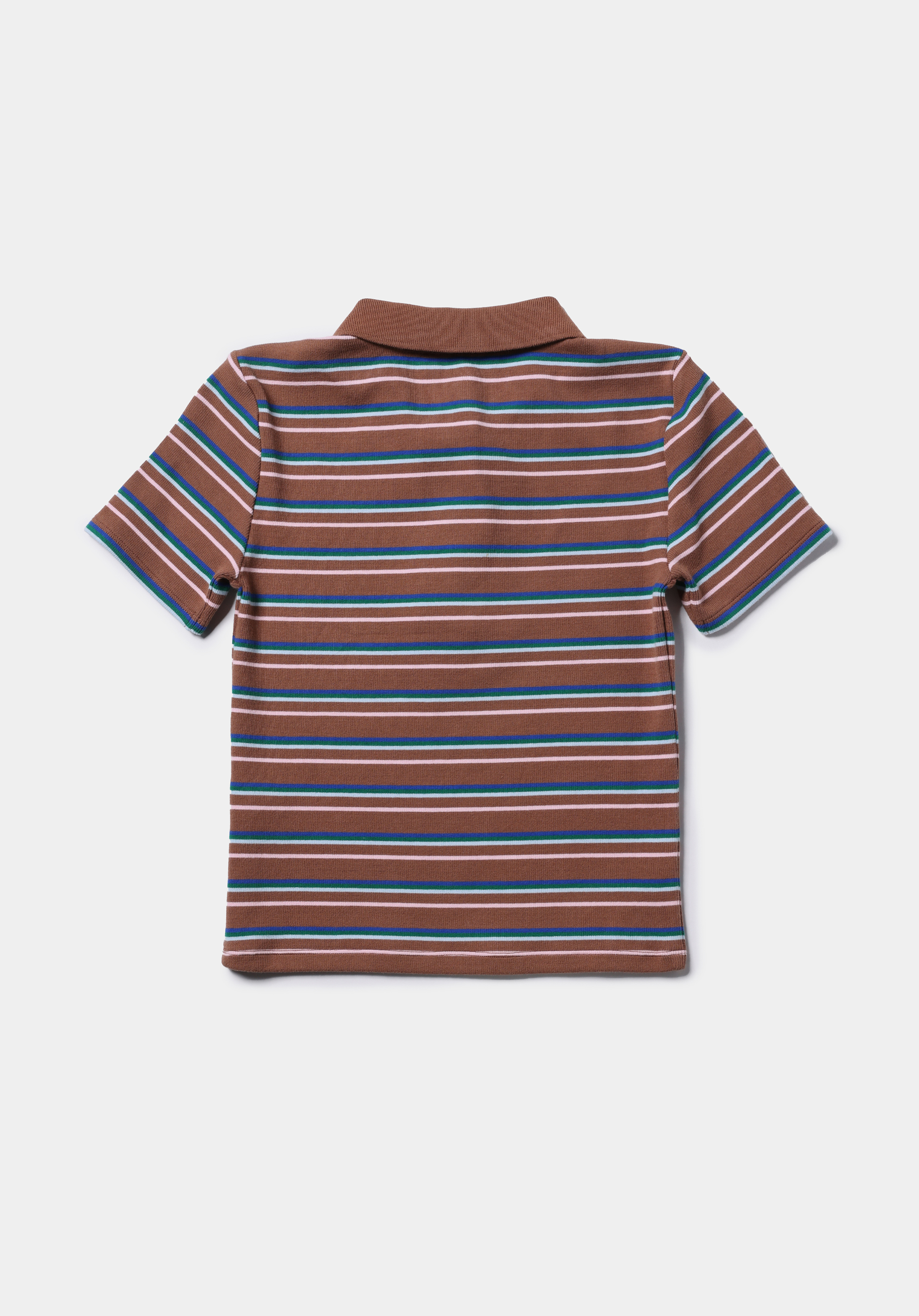 اعرض التفاصيل لـ بني للنساء قميص بولو  كم قصير