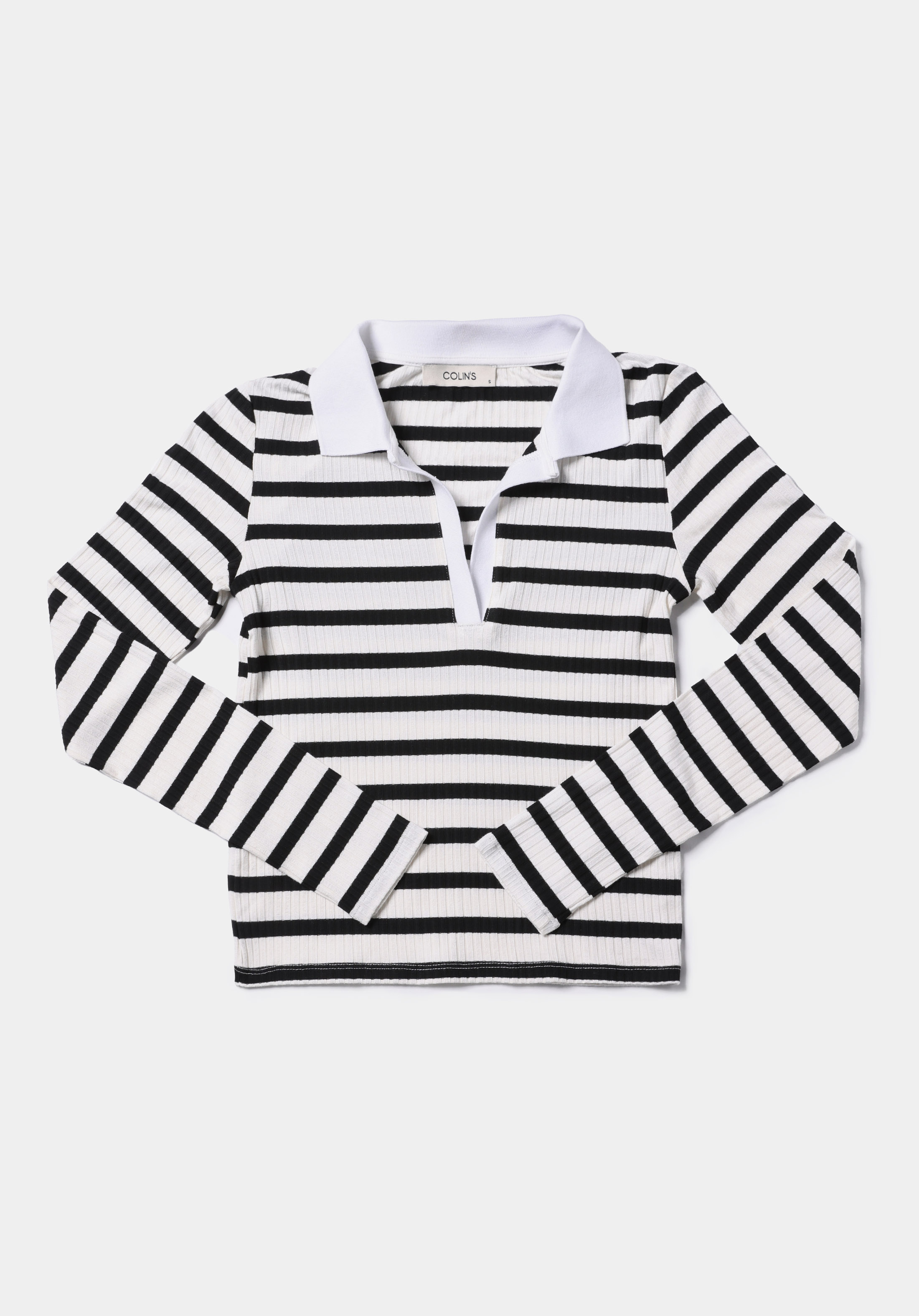 اعرض التفاصيل لـ أسود للنساء بلوزة كم طويل