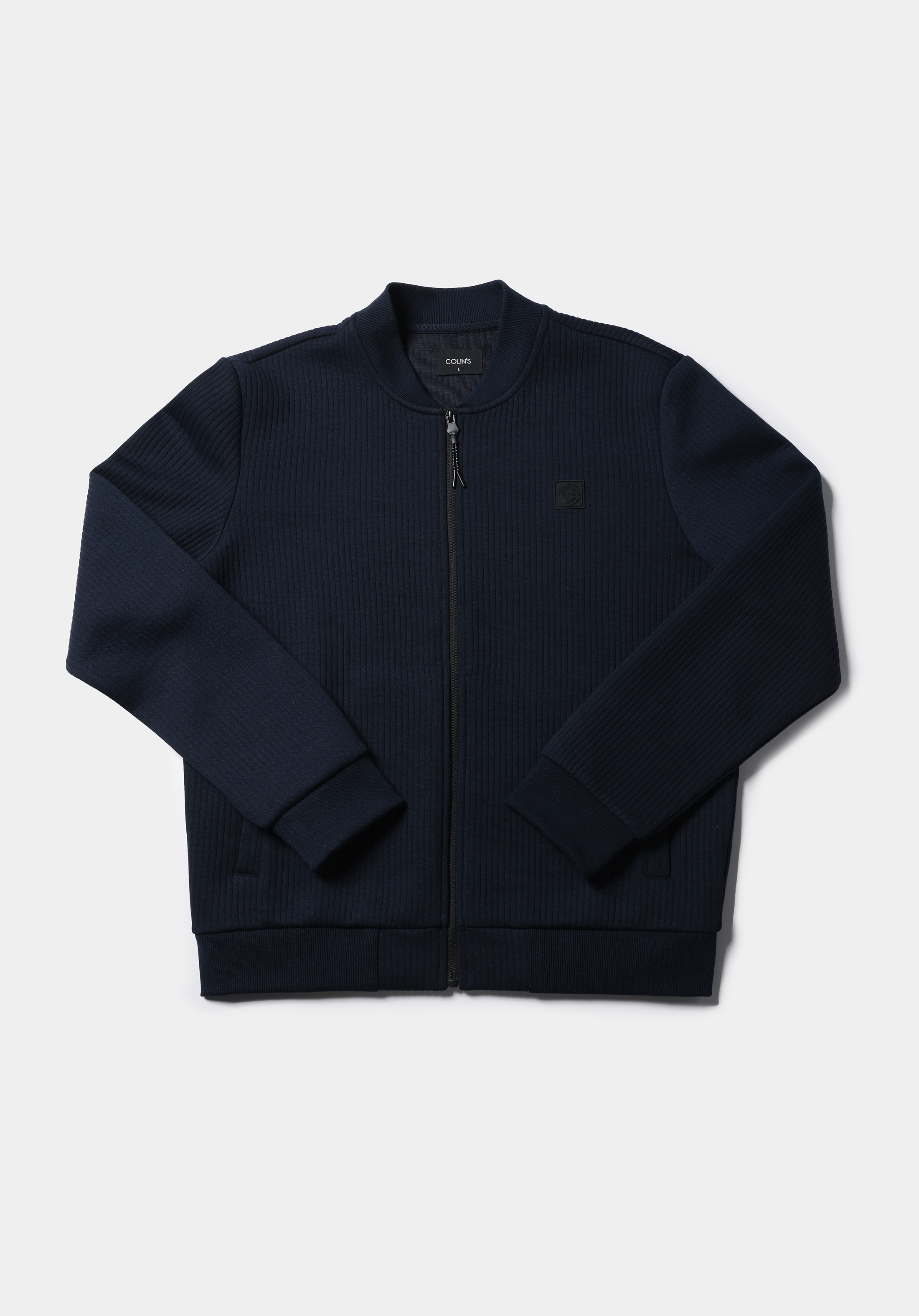 اعرض التفاصيل لـ أزرق بحري للرجال جاكيت سترة