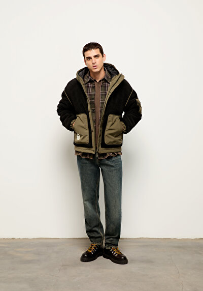 صورة من أسود للرجال جاكيت