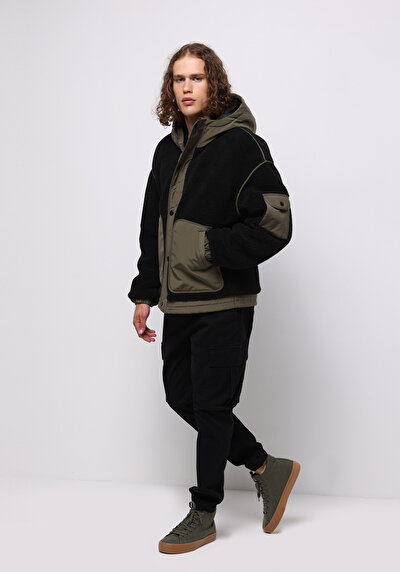 اعرض التفاصيل لـ أسود للرجال جاكيت