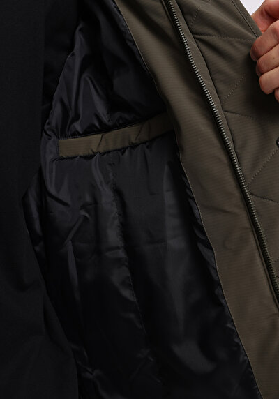 اعرض التفاصيل لـ أسود للرجال جاكيت