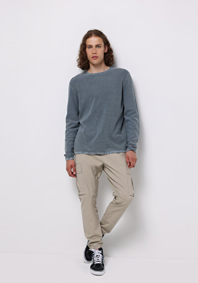 اعرض التفاصيل لـ أزرق للرجال بلوفر