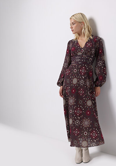 اعرض التفاصيل لـ متعدد الألوان للنساء فستان