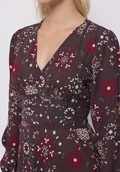 اعرض التفاصيل لـ متعدد الألوان للنساء فستان