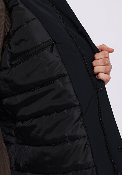 اعرض التفاصيل لـ أزرق بحري للرجال جاكيت