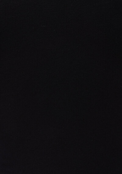 اعرض التفاصيل لـ أسود للنساء تي شيرت كم طويل