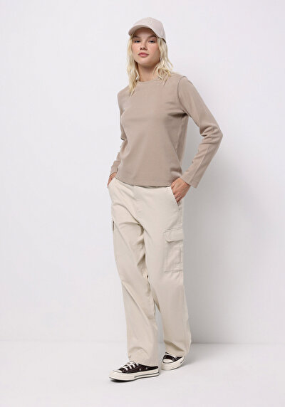 صورة من بيج للنساء تي شيرت كم طويل