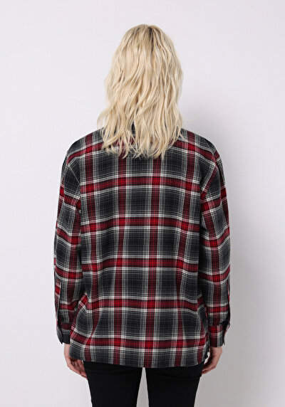 اعرض التفاصيل لـ بوردو للنساء قميص  كم طويل