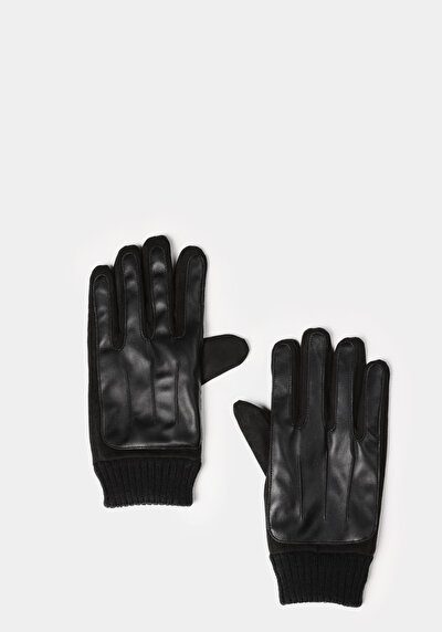 صورة من أسود للرجال قفازات