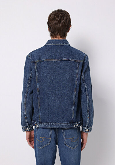 اعرض التفاصيل لـ أزرق للرجال جاكيت سترة