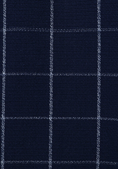 اعرض التفاصيل لـ أزرق بحري للرجال قميص  كم طويل