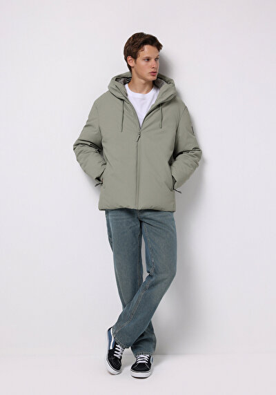 اعرض التفاصيل لـ أخضر للرجال جاكيت