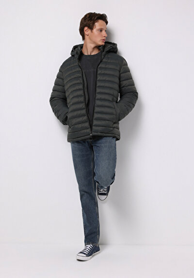 اعرض التفاصيل لـ أخضر للرجال جاكيت