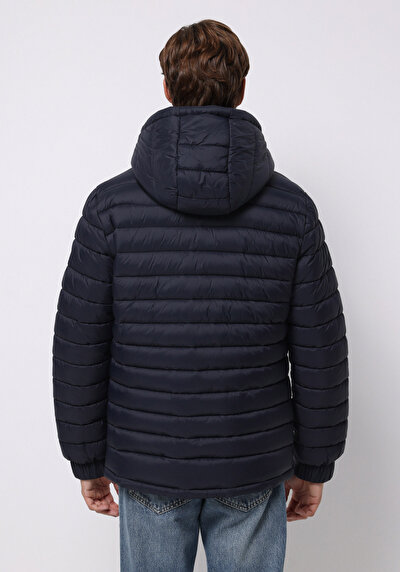 اعرض التفاصيل لـ أزرق بحري للرجال جاكيت