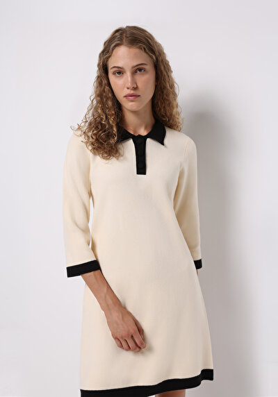 اعرض التفاصيل لـ بيج فاتح للنساء فستان