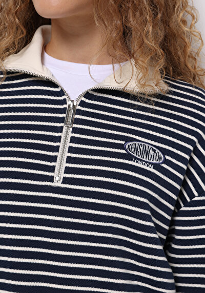 اعرض التفاصيل لـ أزرق بحري للنساء بلوز