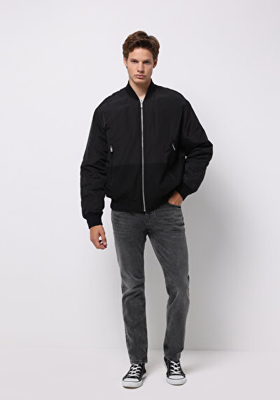 اعرض التفاصيل لـ أسود للرجال جاكيت