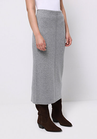 اعرض التفاصيل لـ رمادي للنساء تنورة