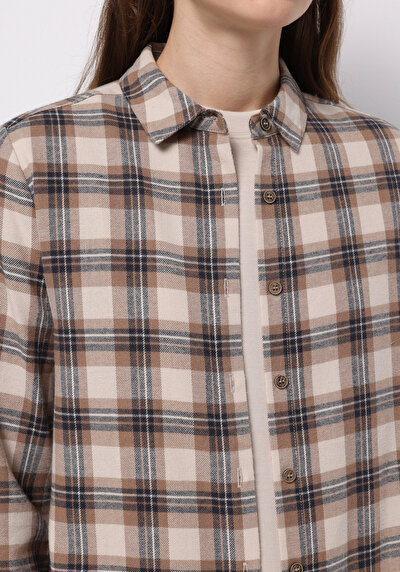 اعرض التفاصيل لـ بيج للنساء قميص  كم طويل