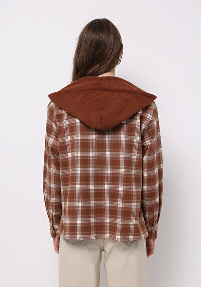 صورة من بيج للنساء قميص كم طويل