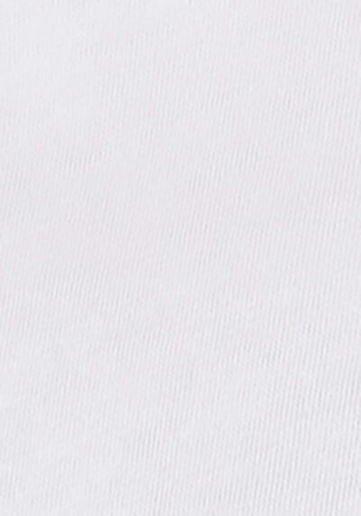 اعرض التفاصيل لـ   رقبة مستديرة مخطط للرجال أبيض بأكمام قصيرة تي شيرت