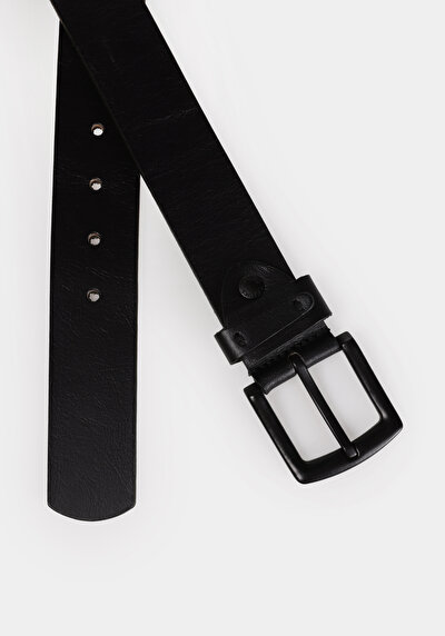 اعرض التفاصيل لـ أسود للرجال حزام