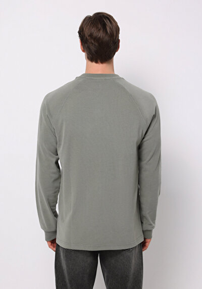 اعرض التفاصيل لـ أخضر للرجال تي شيرت كم طويل