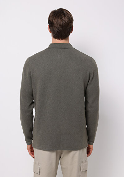 اعرض التفاصيل لـ كاكي للرجال بلوفر