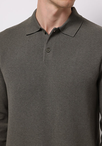 اعرض التفاصيل لـ كاكي للرجال بلوفر