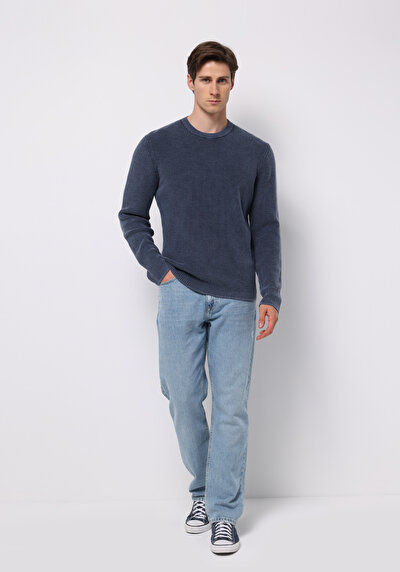 اعرض التفاصيل لـ أزرق للرجال بلوفر