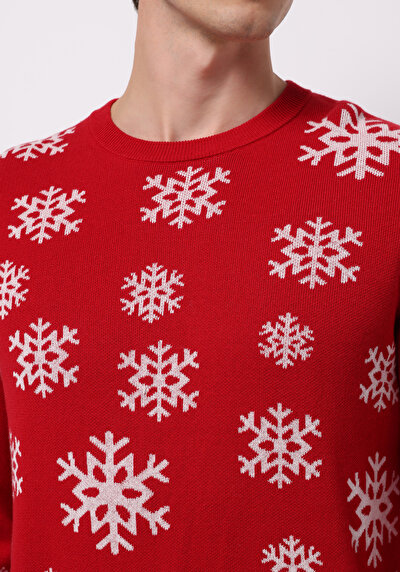 اعرض التفاصيل لـ أحمر للرجال بلوفر