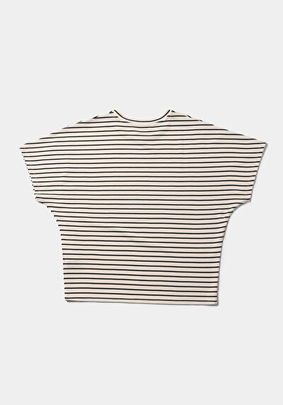 اعرض التفاصيل لـ بيج فاتح للنساء بلوزة كم قصير