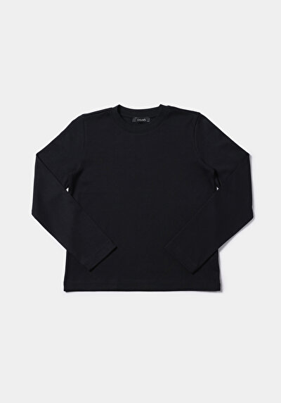 اعرض التفاصيل لـ أسود للنساء تي شيرت كم طويل