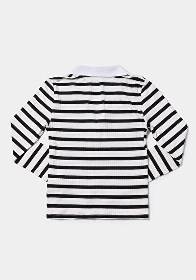 اعرض التفاصيل لـ أسود للنساء بلوزة كم طويل