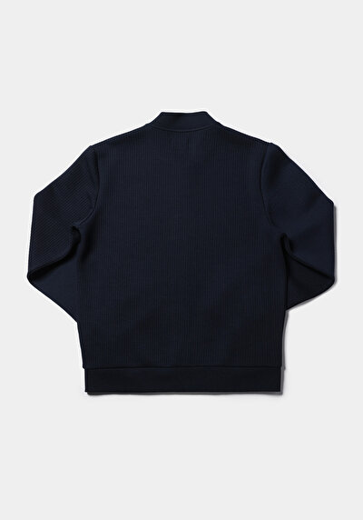 اعرض التفاصيل لـ أزرق بحري للرجال جاكيت سترة