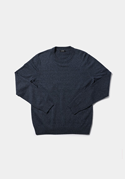 اعرض التفاصيل لـ أزرق بحري للرجال بلوفر