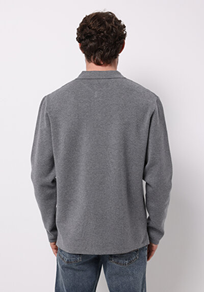 اعرض التفاصيل لـ رمادي للرجال بلوفر