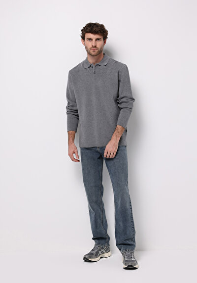 اعرض التفاصيل لـ رمادي للرجال بلوفر