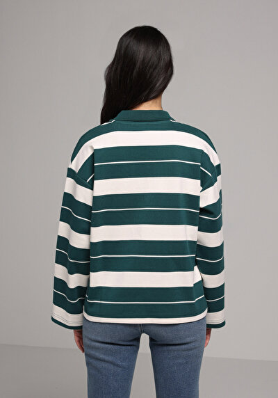 اعرض التفاصيل لـ  للنساء قميص بولو  كم طويل