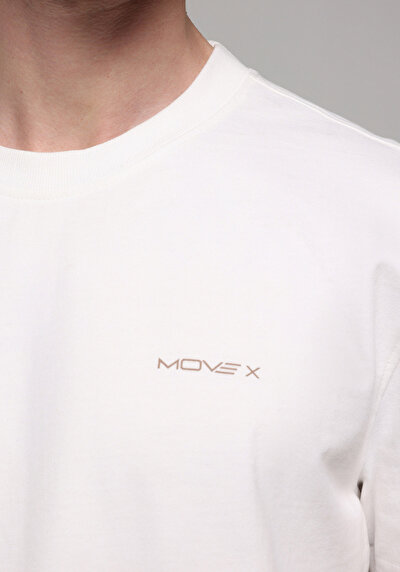 اعرض التفاصيل لـ أبيض للرجال تي شيرت بأكمام قصيرة