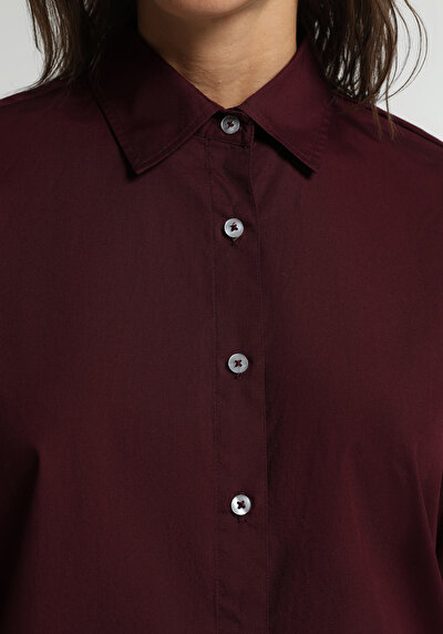 صورة من للنساء قميص كم طويل