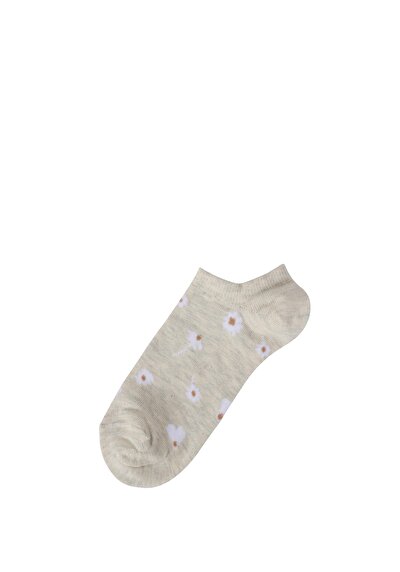 صورة من رمادي للنساء جوارب