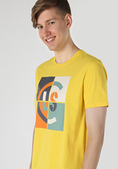 اعرض التفاصيل لـ   رقبة مستديرة مستقيم رجالي ساري كم قصير تي شيرت